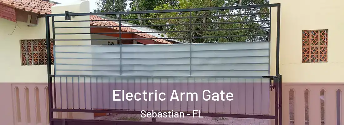 Electric Arm Gate Sebastian - FL