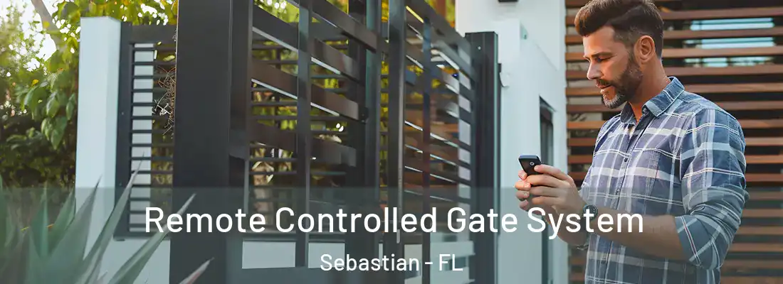 Remote Controlled Gate System Sebastian - FL